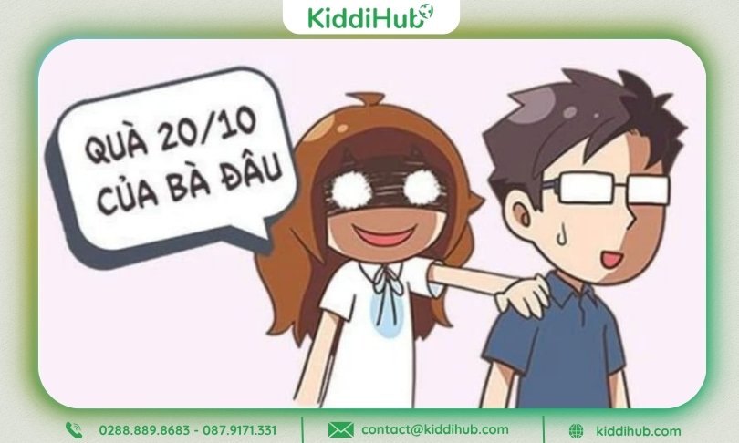 Ảnh chế 20/10 mang lại tiếng cười sảng khoái cho người nhận