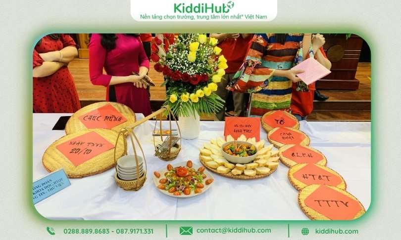 Cuộc thi nấu ăn hoặc cắm hoa