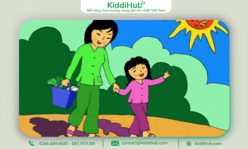 Mẹ và con – Sắc màu yêu thương trong ngày Phụ nữ Việt Nam