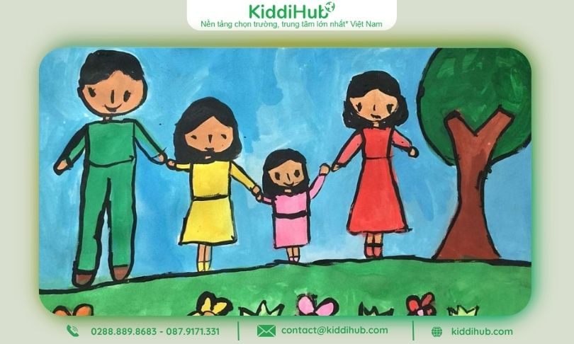 Cả nhà cùng vẽ – Gắn kết yêu thương trong ngày 20/10