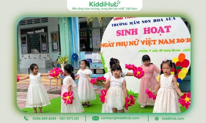 Kế hoạch tổ chức 20/10 cho trường mầm non