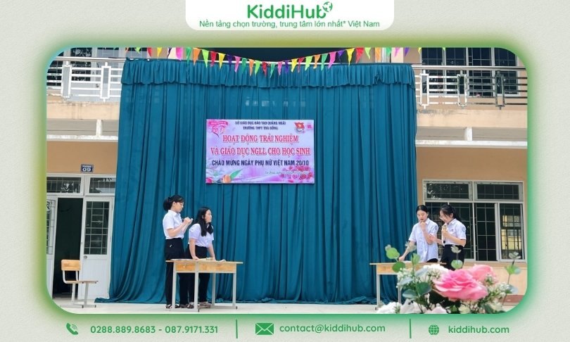 Kế hoạch tổ chức 20/10 cho trường tiểu học, THCS, THPT