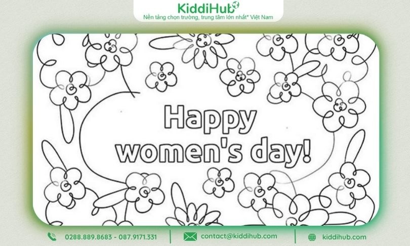 Ý nghĩa của tranh tô màu ngày 20/10