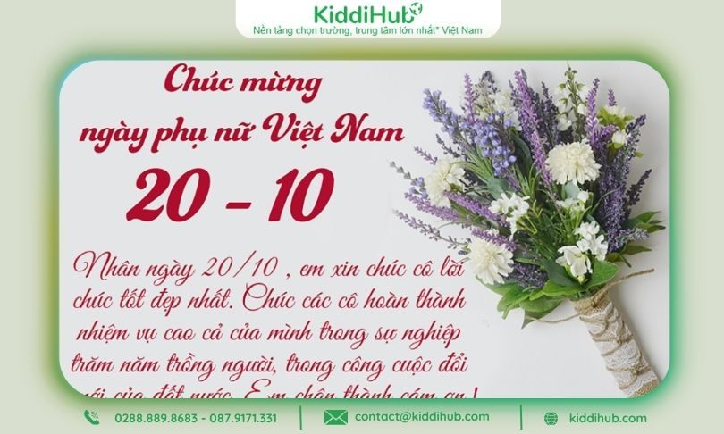 Cách chọn bài thơ 20/10 tặng cô giáo