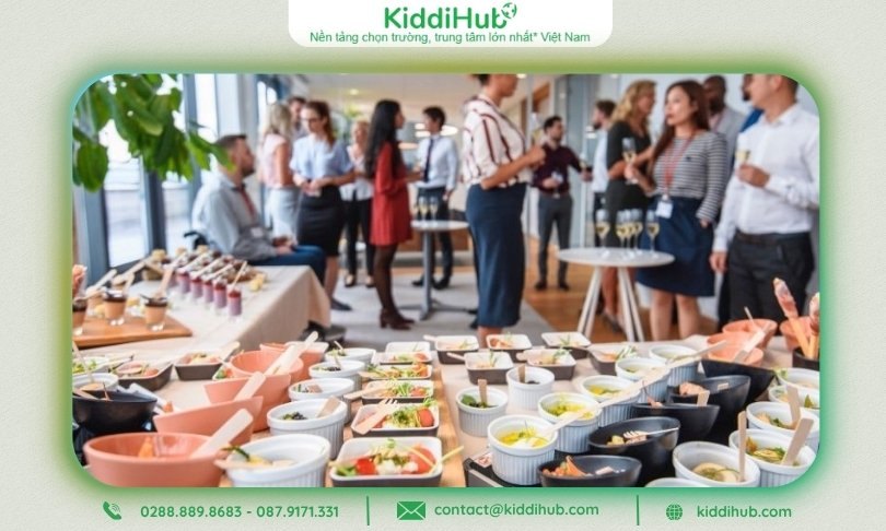 Hoạt động 20/10 với tiệc nhẹ & trải nghiệm ẩm thực thú vị