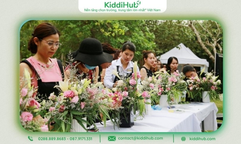 Kịch bản workshop cắm hoa ngày 20 10