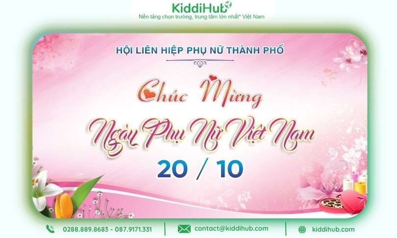 Background 20/10 rực rỡ, tinh tế, ấn tượng