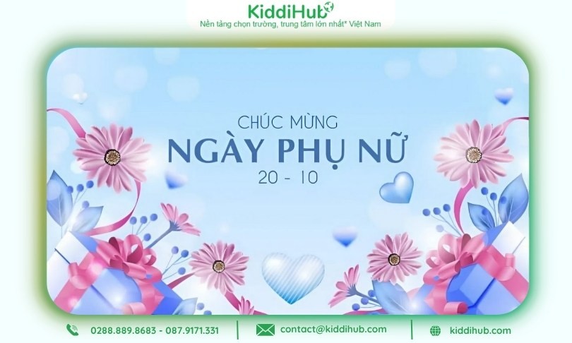 Background ngày 20/10 vector đẹp, sang, phù hợp mọi môi trường