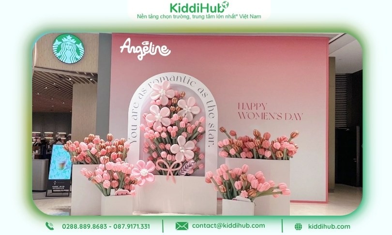 Background 20/10 ấn tượng, hoàn hảo cho buổi tiệc tùng tại gia