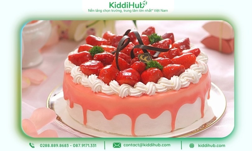 Mẫu bánh kem tặng mẹ 20/10 đầy yêu thương