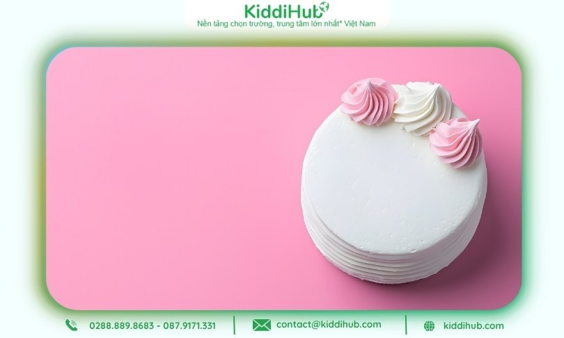 Mẫu bánh gato 20/10 tối giản, thanh lịch