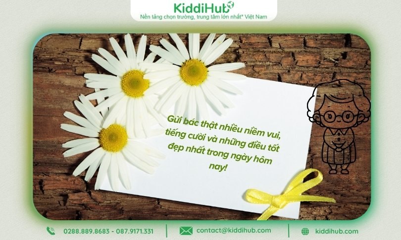 Lời chúc 20/10 cho bác gái hài hước, gần gũi