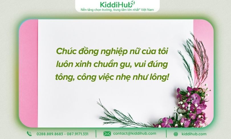 Lời chúc 20/10 cho đồng nghiệp hài hước
