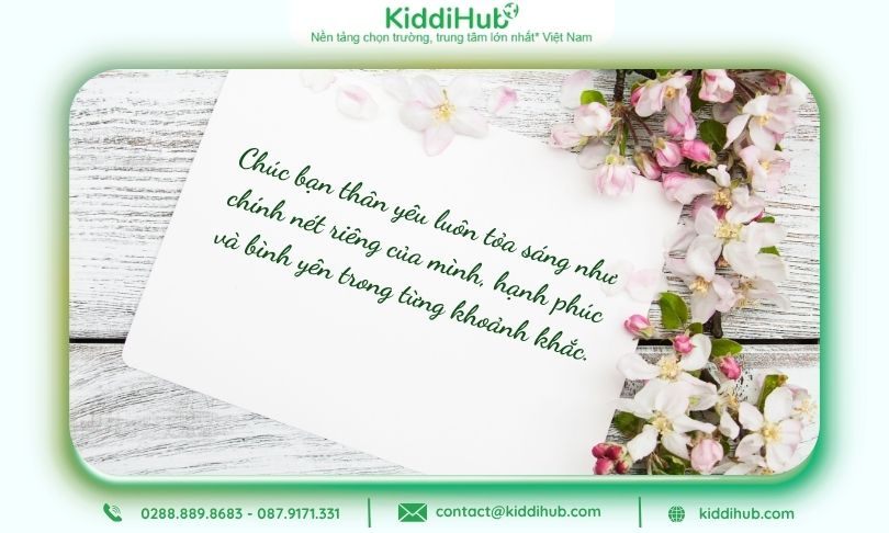 Câu chúc 20/10 bạn thân ý nghĩa trao đi yêu thương giản dị mà sâu sắc