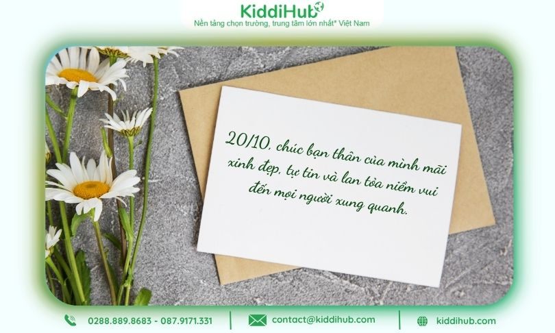 Lan tỏa năng lượng tích cực vào ngày Phụ nữ Việt Nam bằng câu chúc 20/10 bạn thân ý nghĩa