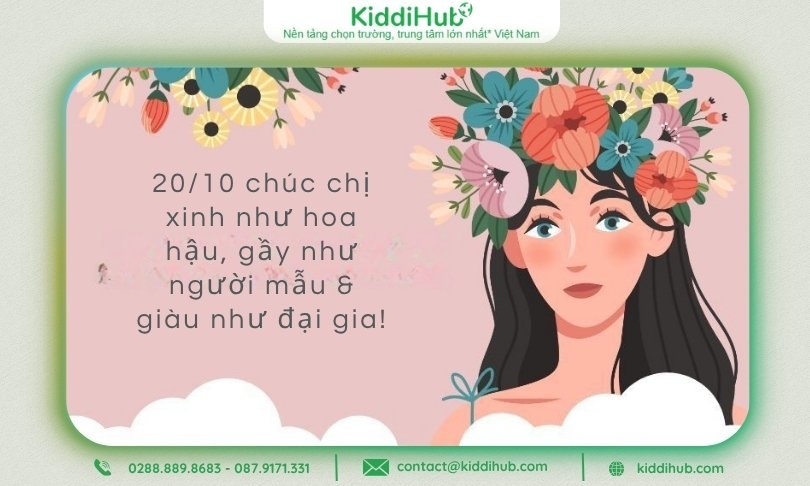 Cười “té ghế” với&nbsp; lời chúc 20/10 chị gái hài hước bá đạo nhất năm