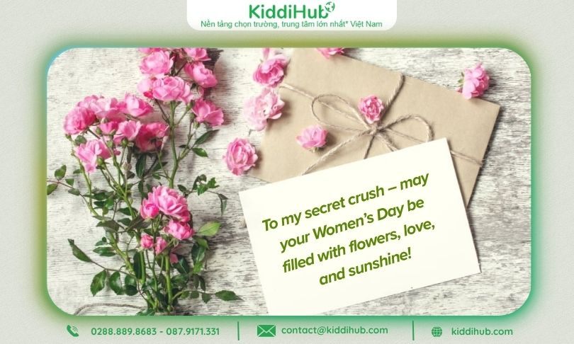 Lời chúc 20/10 Crush bằng tiếng Anh độc lạ