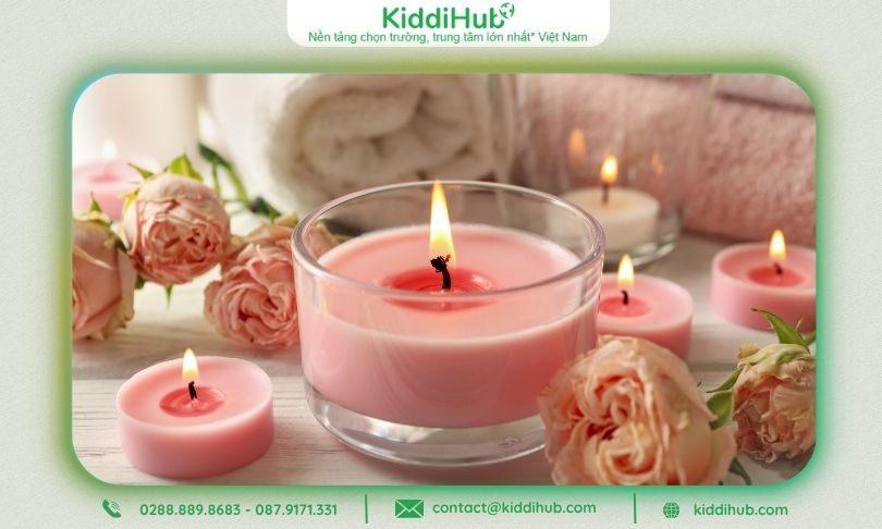 Nến thơm tạo cảm giác gần gũi, tinh tế