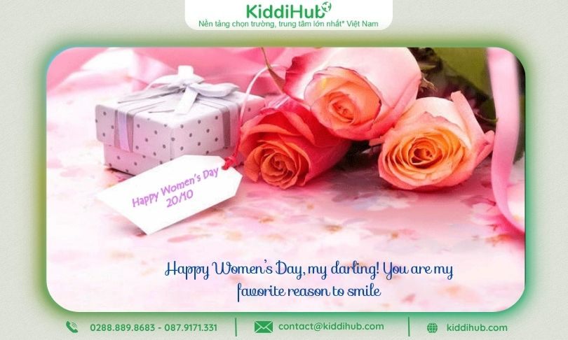 Lời chúc 20/10 bằng tiếng Anh tặng người yêu