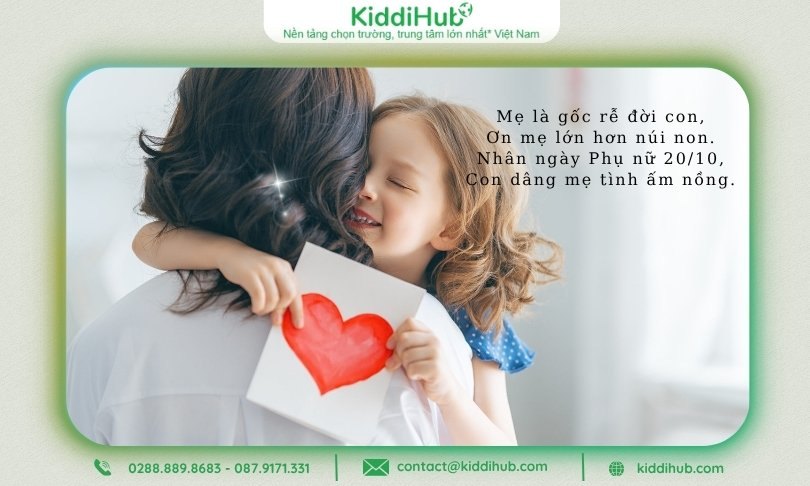Thơ 20/10 tặng mẹ – Tri ân công lao