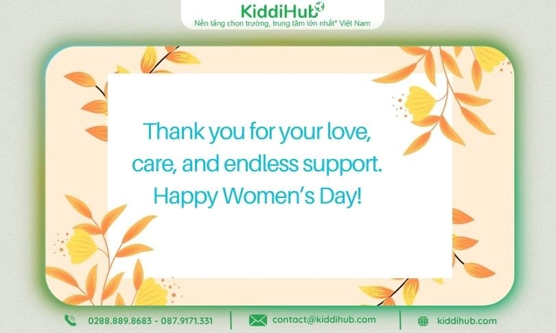 Lời cảm ơn 20/10 bằng tiếng Anh thật ý nghĩa