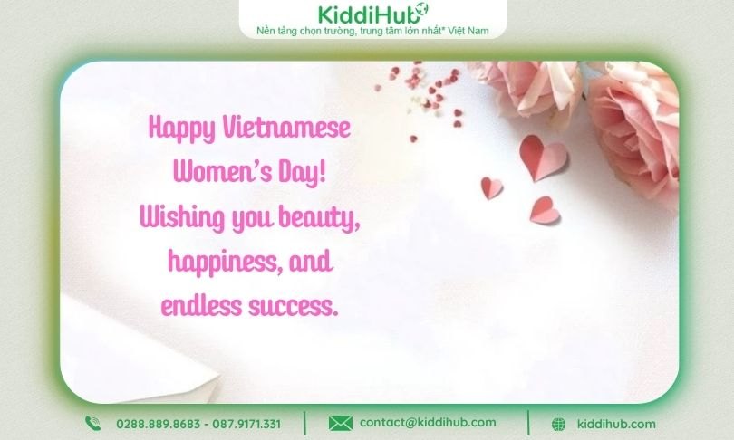 Chúc 20/10 khách hàng bằng tiếng Anh thật ý nghĩa