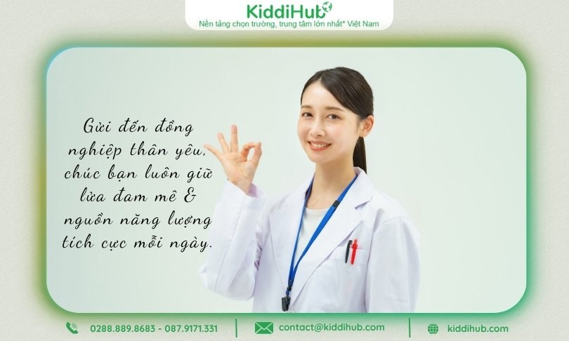 Lời chúc 20/10 cho bác sĩ từ đồng nghiệp