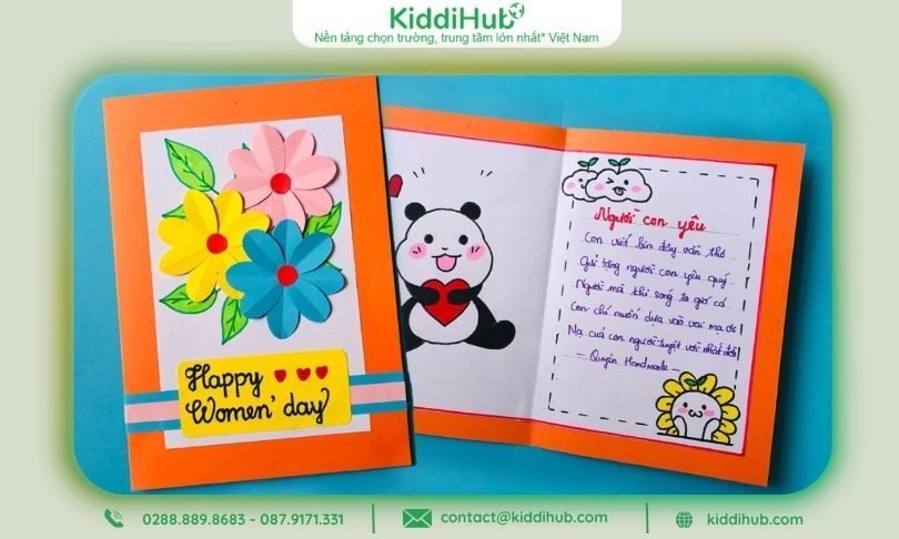 Hoàn thiện và tặng thiệp