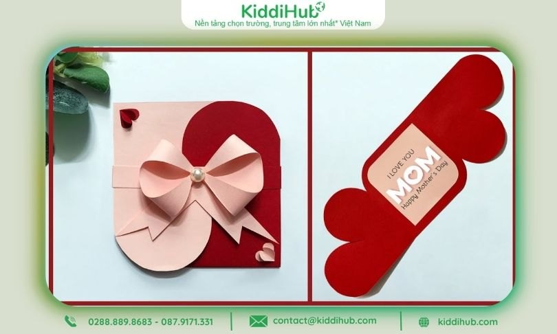 Thiệp 20/10 tặng mẹ – Hạnh phúc giản đơn nhưng tràn đầy cảm xúc