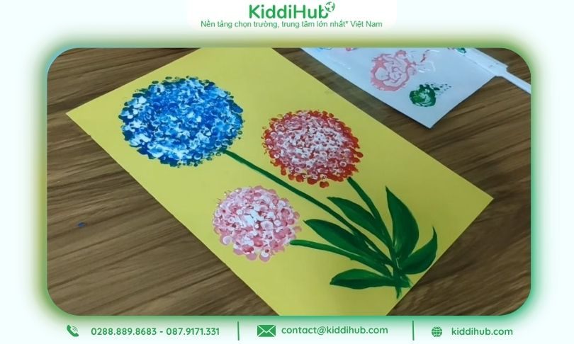 Thiệp chúc mừng 20/10 handmade từ giấy A4, giúp trẻ bày tỏ tình cảm với mẹ