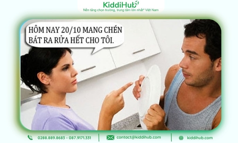 Meme 20/10 tinh tế, khiến ai xem cũng bật cười sảng khoái