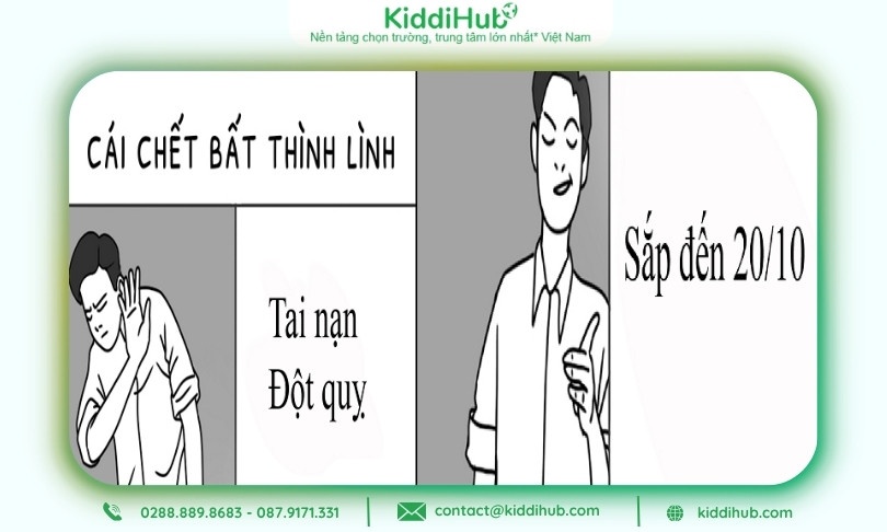 Meme 20/10 khiến chồng “auto” hot face trong ngày lễ