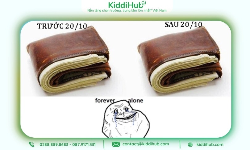 Meme 20/10 cực chất, khiến cộng đồng mạng “đứng ngồi không yên