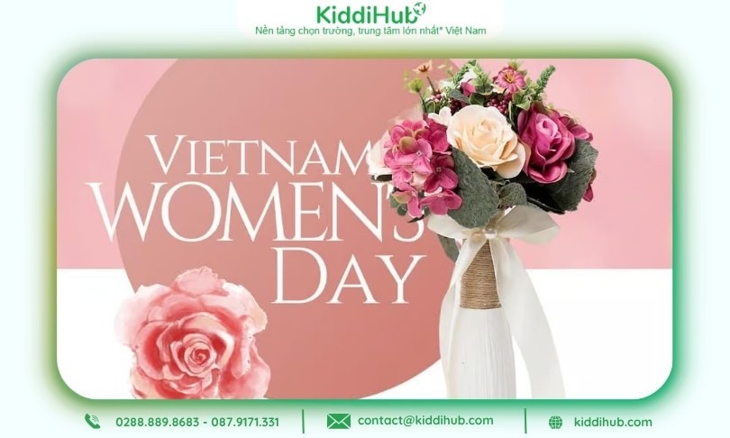 Mẫu Banner chúc mừng ngày 20/10 mang hình ảnh giản dị, gần gũi