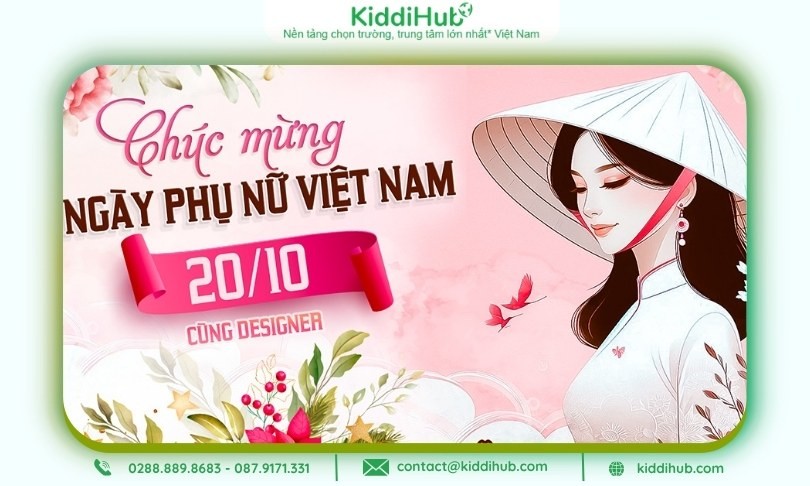 Bộ sưu tập Banner chủ đề 20/10 lưu giữ vẻ đẹp văn hóa qua từng chi tiết tinh tế
