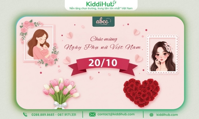 Poster kết hợp logo thương hiệu truyền cảm hứng và gắn kết khách hàng nữ