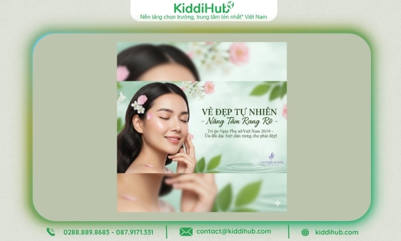 Vẻ đẹp tự nhiên là món quà, [Tên Spa] giúp bạn nâng tầm rạng rỡ
