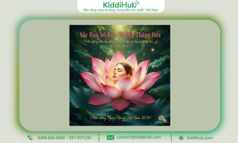 Như những đóa hoa đang nở rộ, vẻ đẹp của bạn sẽ thăng hoa