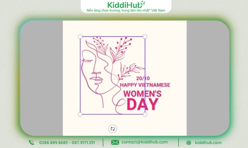 Bước 4: Chỉnh sửa các thành phần, màu sắc, font chữ và kích thước