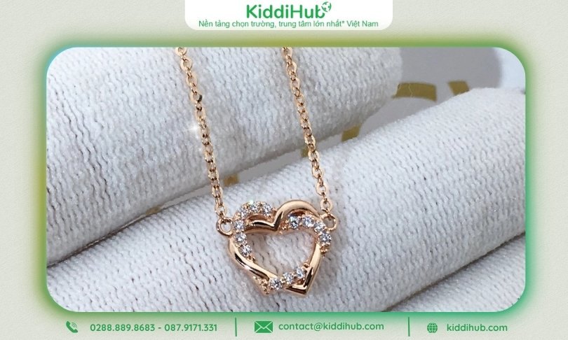 Dây chuyền mặt trái tim – Biểu tượng của tình yêu vĩnh cửu, gửi trọn thương yêu đến mẹ