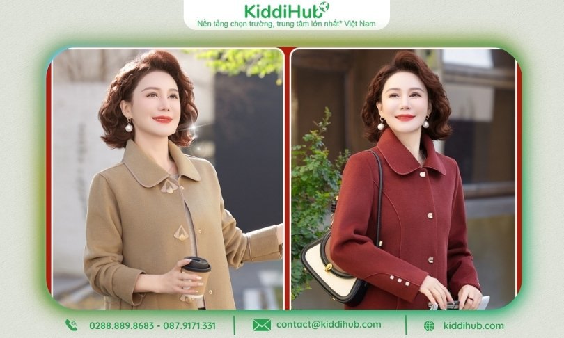 Chiếc áo khoác thanh lịch – Giúp mẹ thêm tự tin và rạng rỡ trong mọi khoảnh khắc