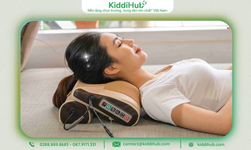 Sản phẩm chăm sóc sức khỏe như máy massage cổ