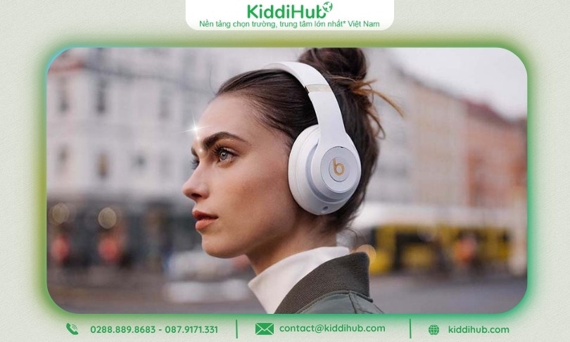 Tai nghe chụp tai – Tặng sự thư giãn giữa giờ làm