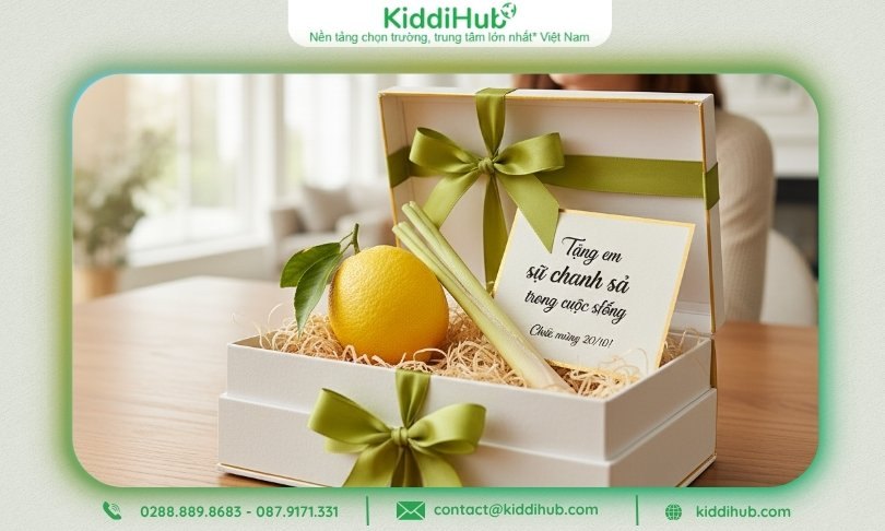 Hộp quà “chanh sả”