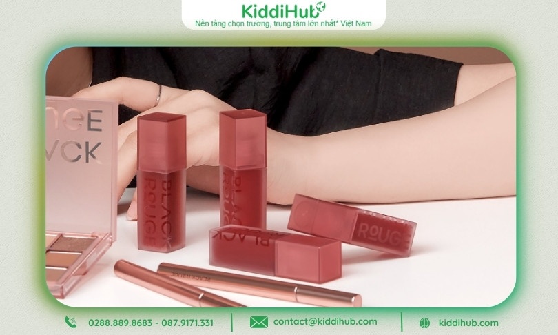 Thỏi son tint màu hồng đất