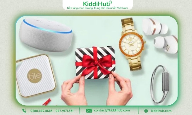 Hộp quà nhỏ chứa đồ công nghệ tiện ích