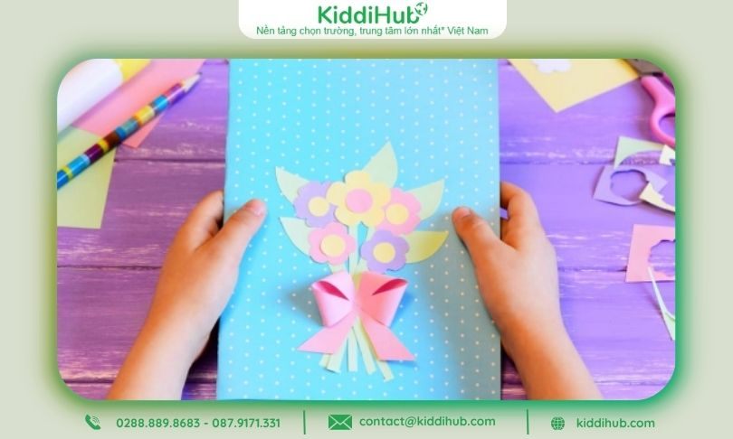 Cách làm thiệp 20/10 bằng giấy A4 – Tặng cô giáo yêu quý