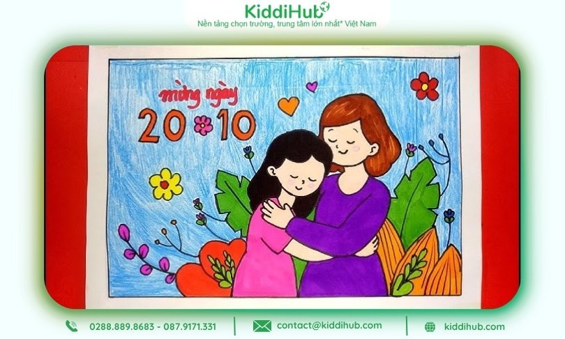Từng chi tiết nhỏ đều hiện lên lòng biết ơn mẹ dịu dàng