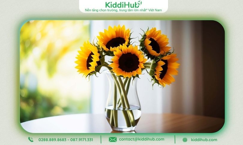 Hướng dương - hoa 20/10 tặng mẹ phổ biến hiện nay