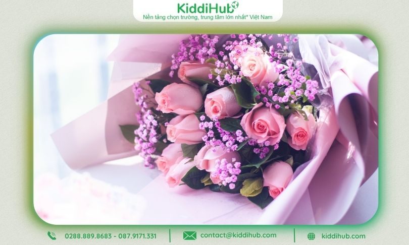 Hoa hồng cho bạn bè, đồng nghiệp ngày 20/10 mãn nhãn